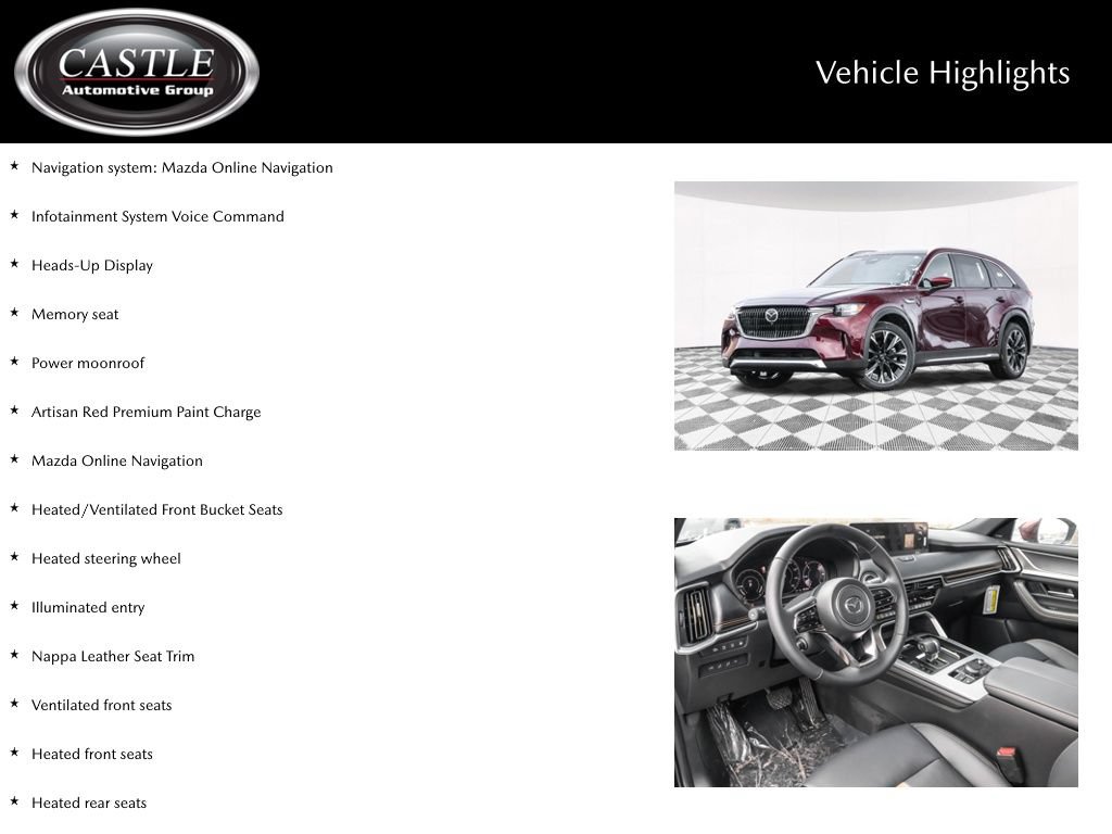 New 2026 MAZDA CX-90 Plug-In Hybrid w/ Premium Plus AWD/4WD image 4