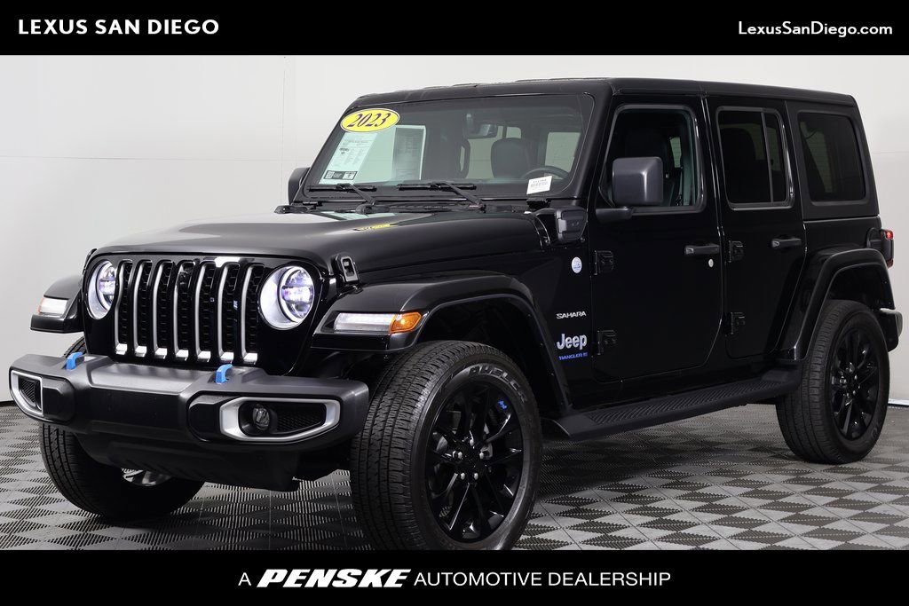 Used 2023 Jeep Wrangler Unlimited Sahara w/ Cold Weather Group image 1
