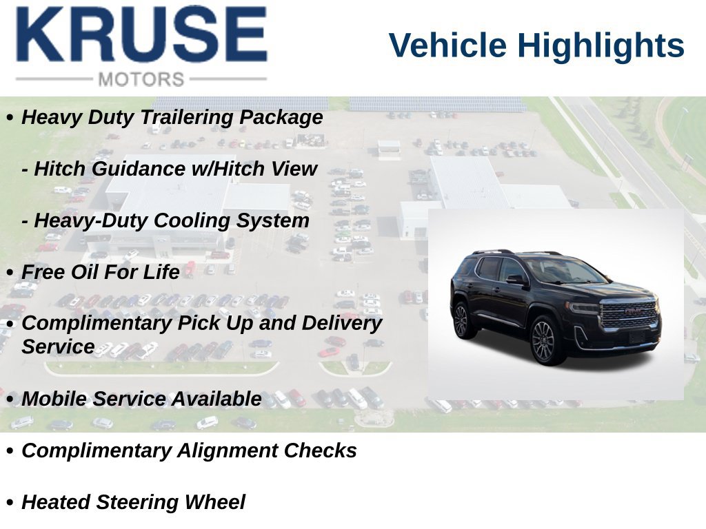 Used 2021 GMC Acadia Denali w/ Denali Ultimate Package AWD/4WD image 26