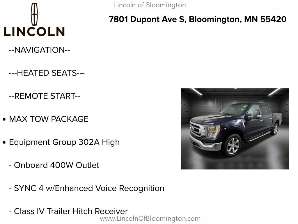 Used 2023 Ford F150 XLT w/ Equipment Group 302A High image 5