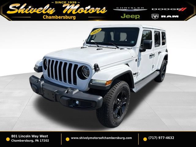 Used 2020 Jeep Wrangler Unlimited Sahara AWD/4WD 360° Tour