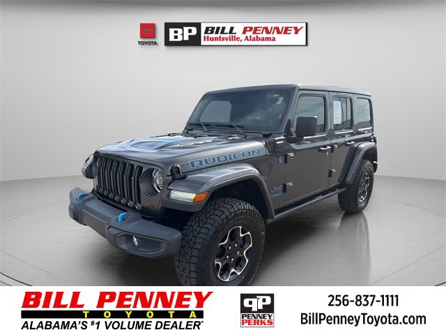Used 2021 Jeep Wrangler Unlimited Rubicon 4xe w/ Cold Weather Group image 1