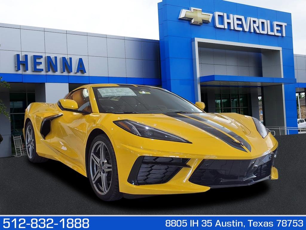 New 2026 Chevrolet Corvette Stingray Preferred Conv w/ Stealth Interior Trim Package
