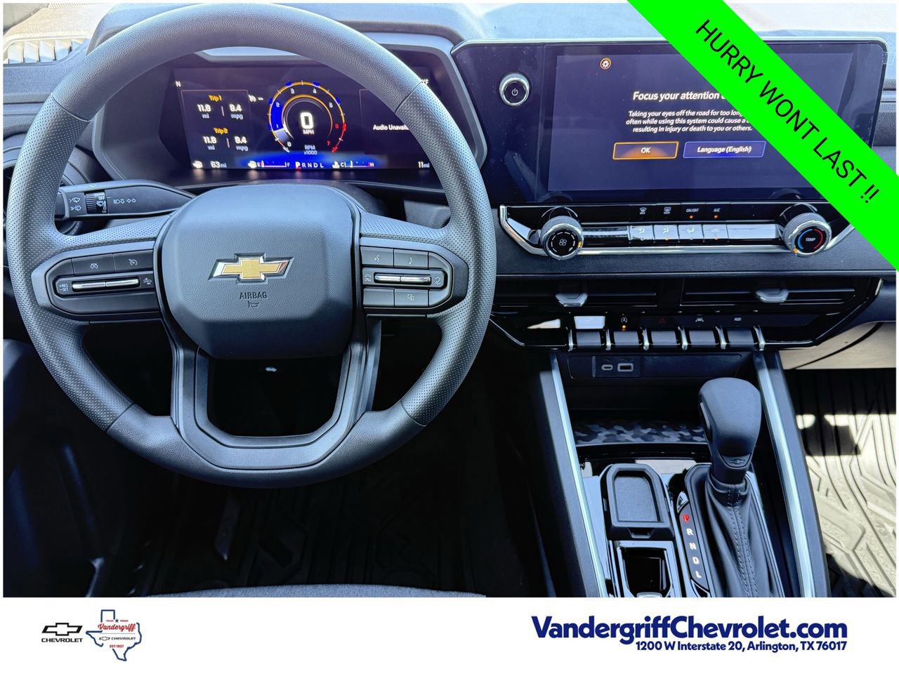 New 2026 Chevrolet Colorado W/T RWD image 11