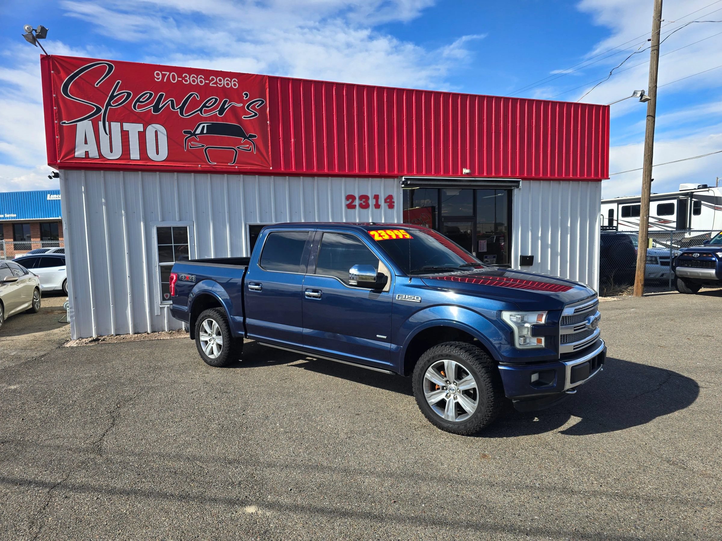Used 2016 Ford F150 Platinum w/ Trailer Tow Package