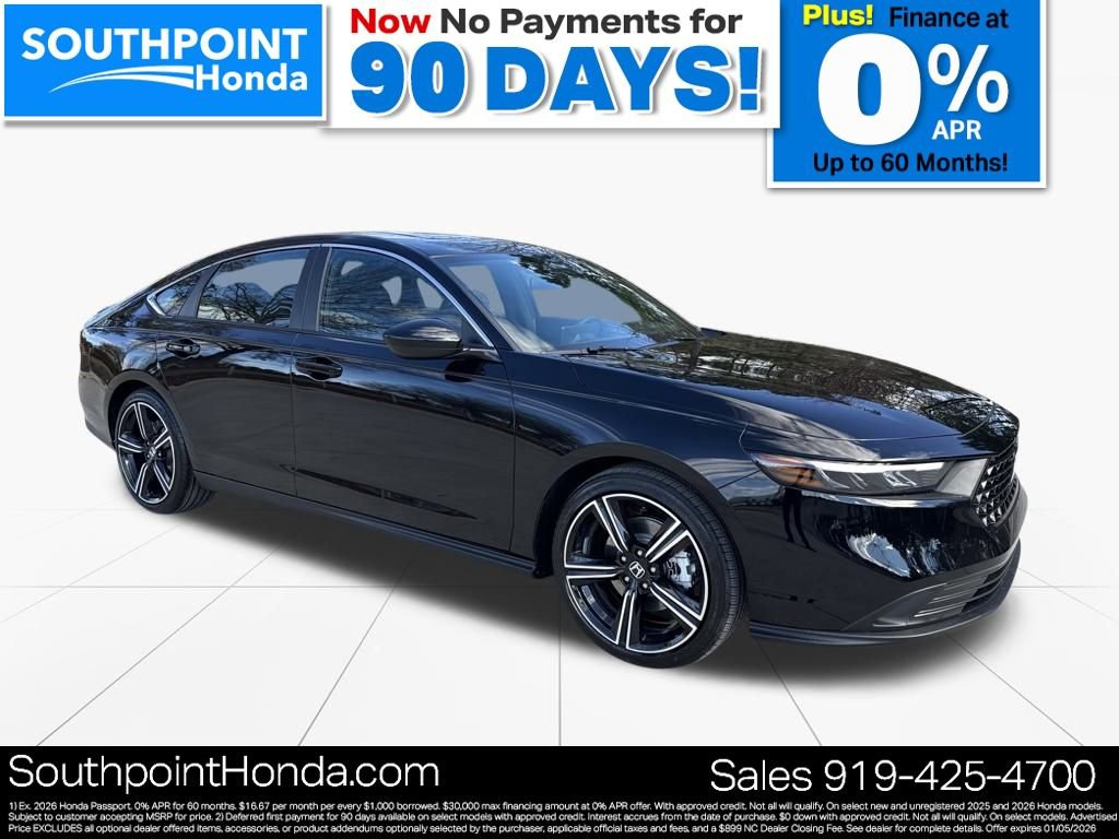 New 2025 Honda Accord Sport image 1