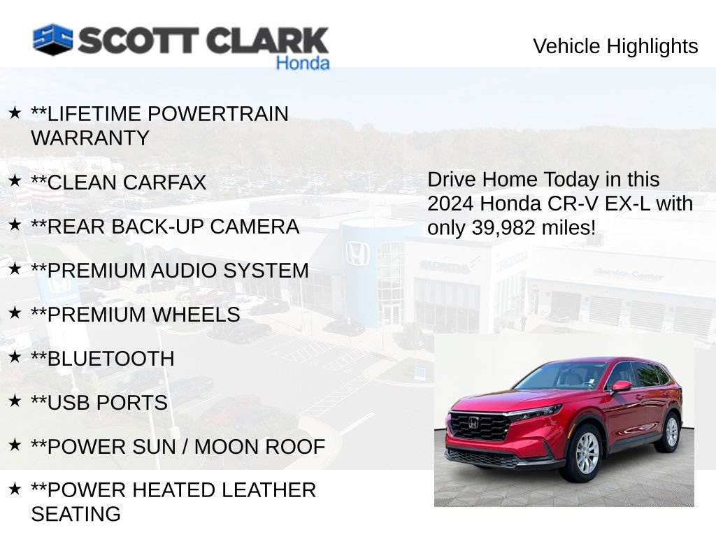 Used 2024 Honda CR-V EX-L image 11