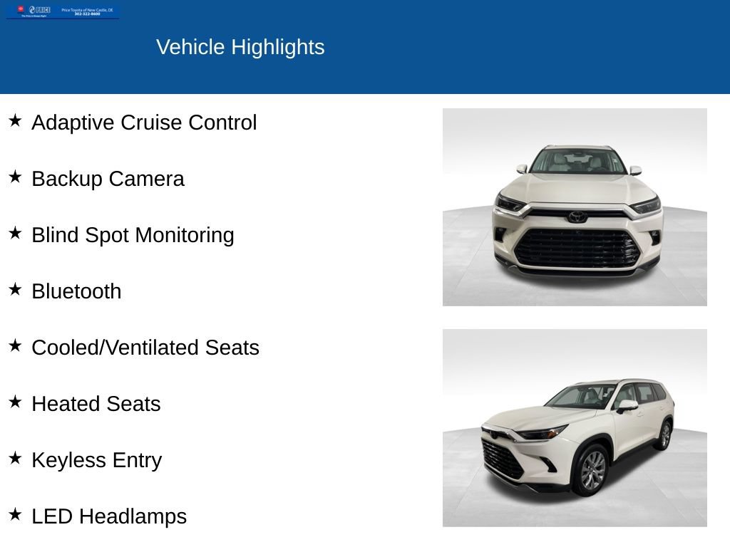 Used 2024 Toyota Grand Highlander AWD image 2