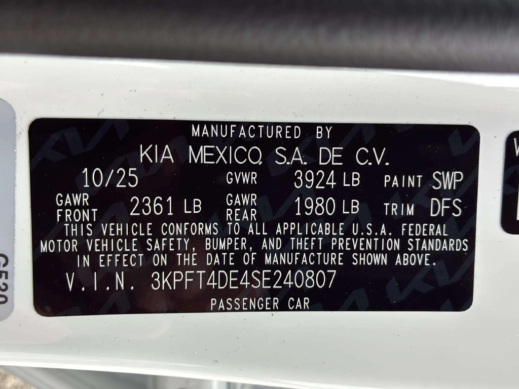 Used 2025 Kia K4 FWD image 10