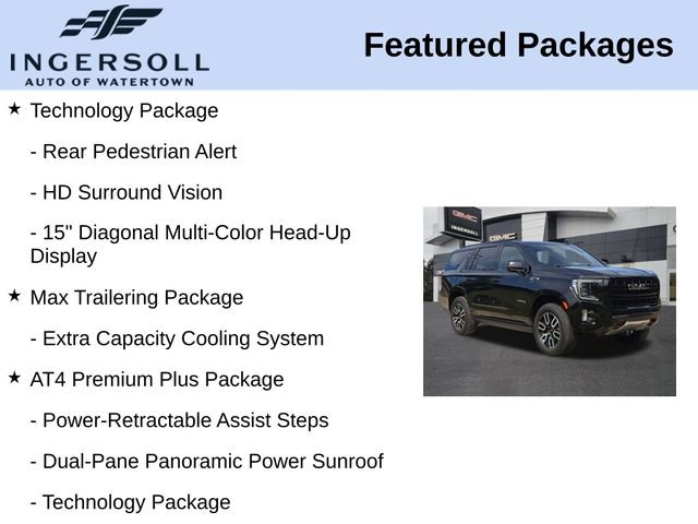 Used 2021 GMC Yukon AT4 w/ AT4 Premium Plus Package image 8