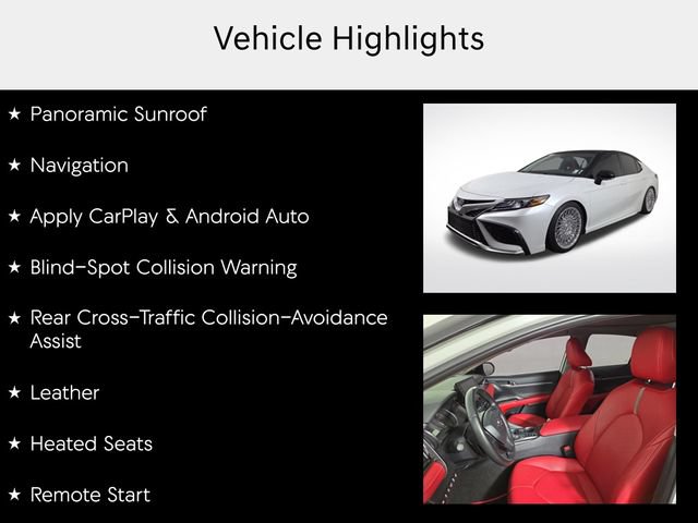 Used 2023 Toyota Camry XSE w/ Navigation Package FWD image 7