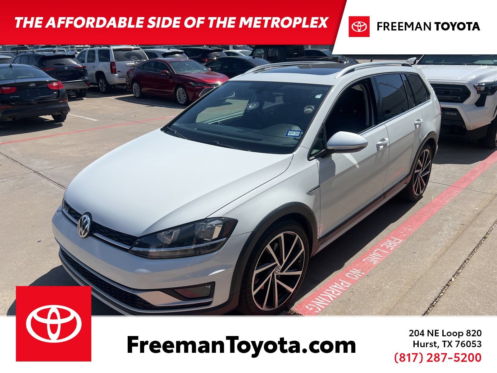 Used 2019 Volkswagen Golf Alltrack SE AWD/4WD image 1