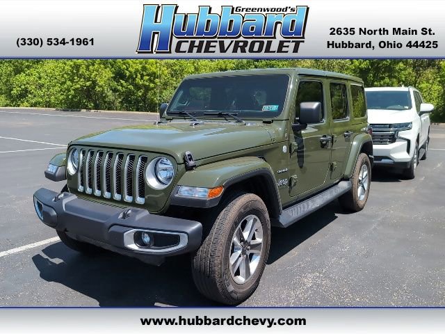 Used 2021 Jeep Wrangler Unlimited Sahara w/ Cold Weather Group