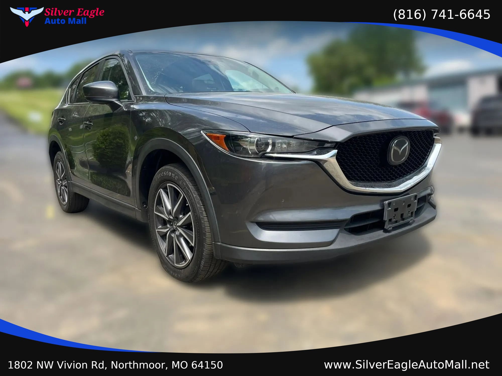 Used 2018 MAZDA CX-5 Touring w/ Preferred Equipment Package FWD image 3