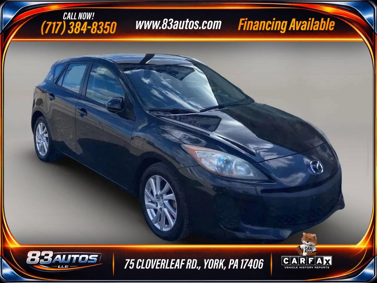 Used 2012 MAZDA MAZDA3 i Touring image 1