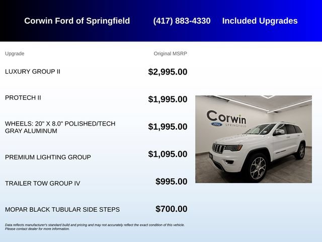 Used 2021 Jeep Grand Cherokee Limited w/ Luxury Group II AWD/4WD image 5