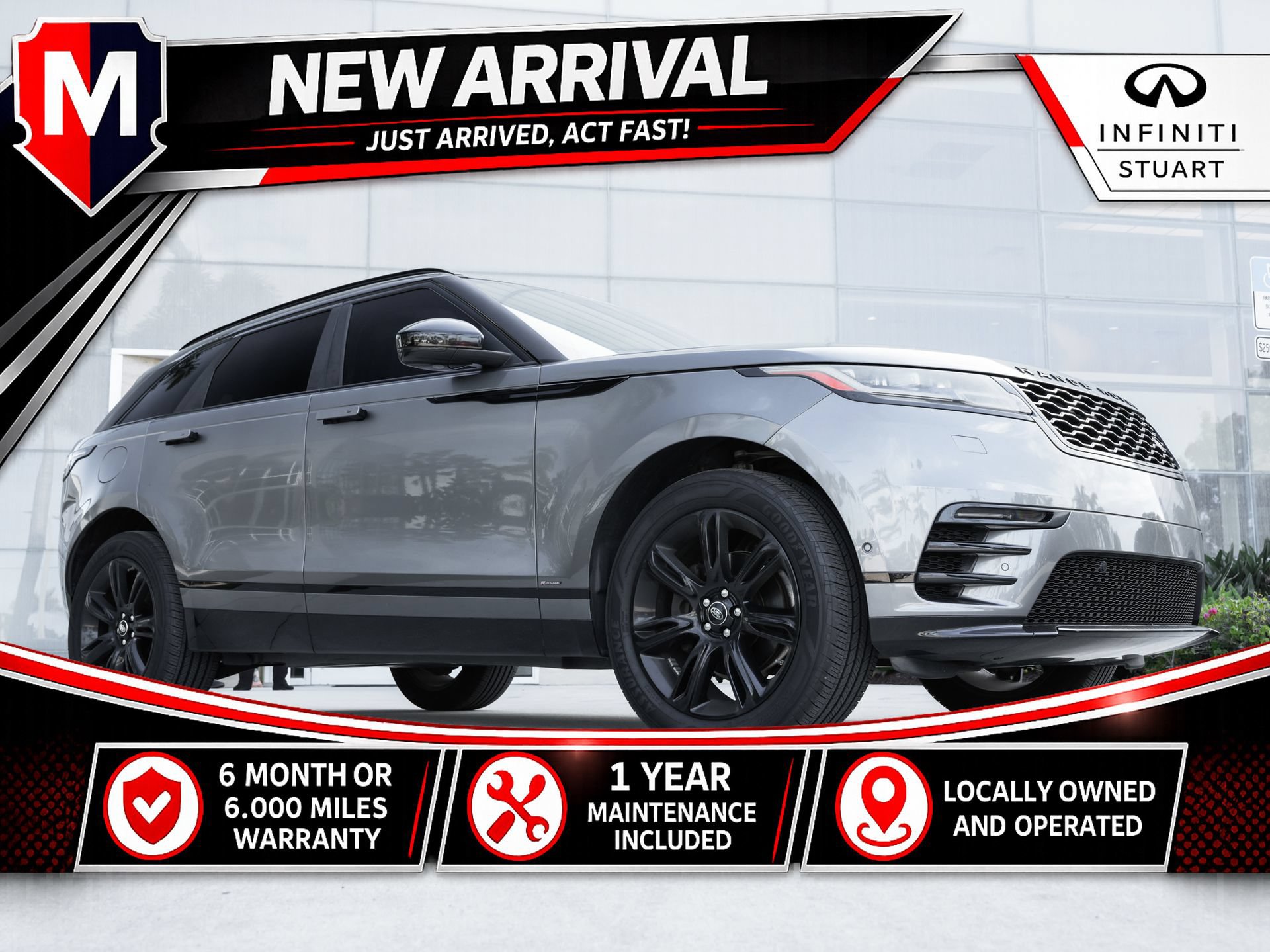 Used 2019 Land Rover Range Rover Velar R-Dynamic SE