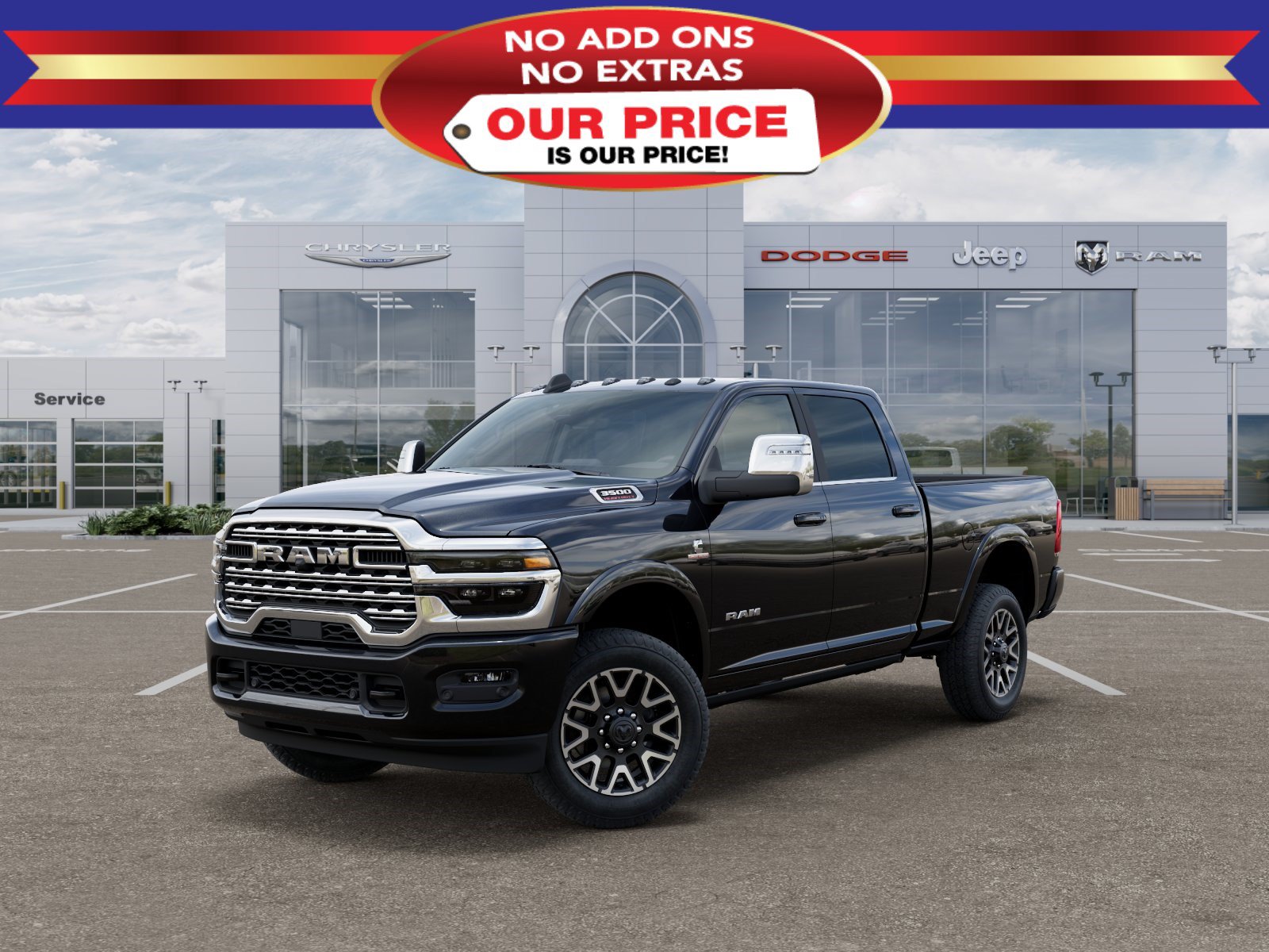 New 2026 RAM 3500 Longhorn AWD/4WD image 1