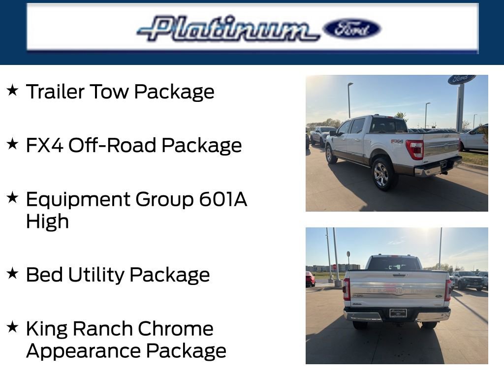 Used 2023 Ford F150 King Ranch w/ Equipment Group 601A High image 22