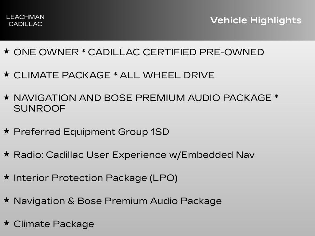 Certified 2023 Cadillac CT4 Premium Luxury AWD/4WD image 7