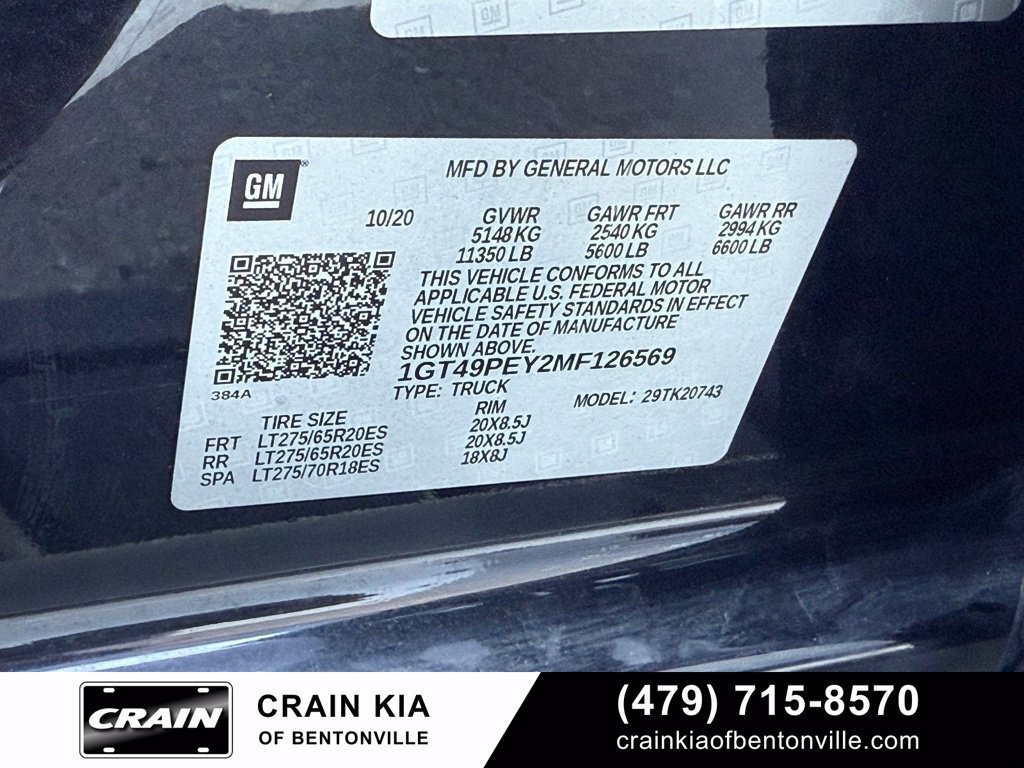 Used 2021 GMC Sierra 2500 AT4 w/ AT4 Premium Plus Package AWD/4WD image 33
