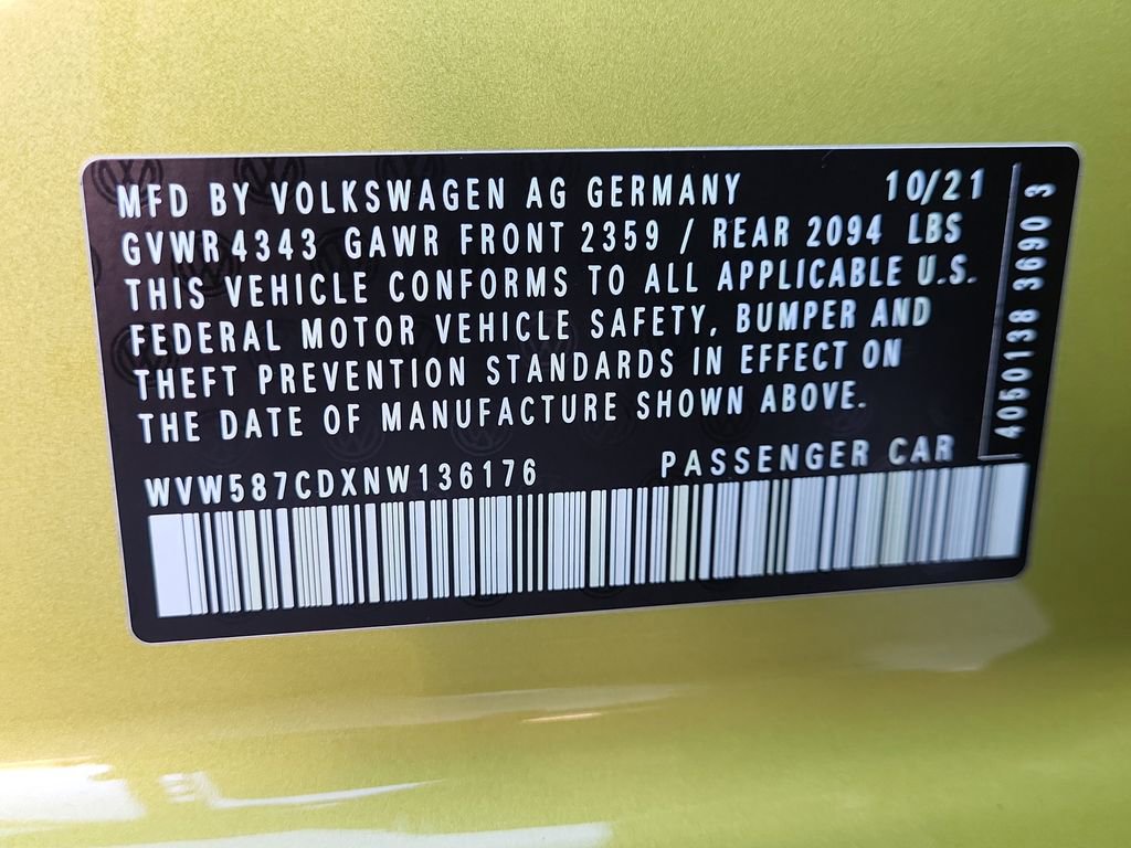 Used 2022 Volkswagen GTI Autobahn image 22