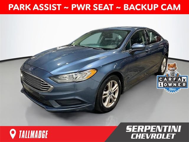 Used 2018 Ford Fusion SE w/ Fusion SE Technology Package FWD image 1