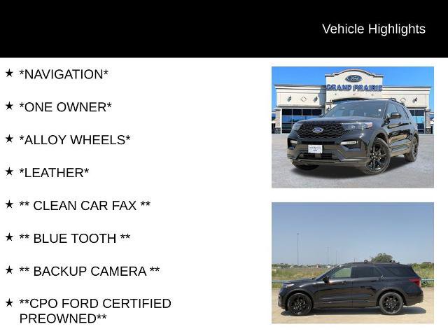 Certified 2023 Ford Explorer ST-Line w/ Class IV Trailer Tow Package RWD image 4