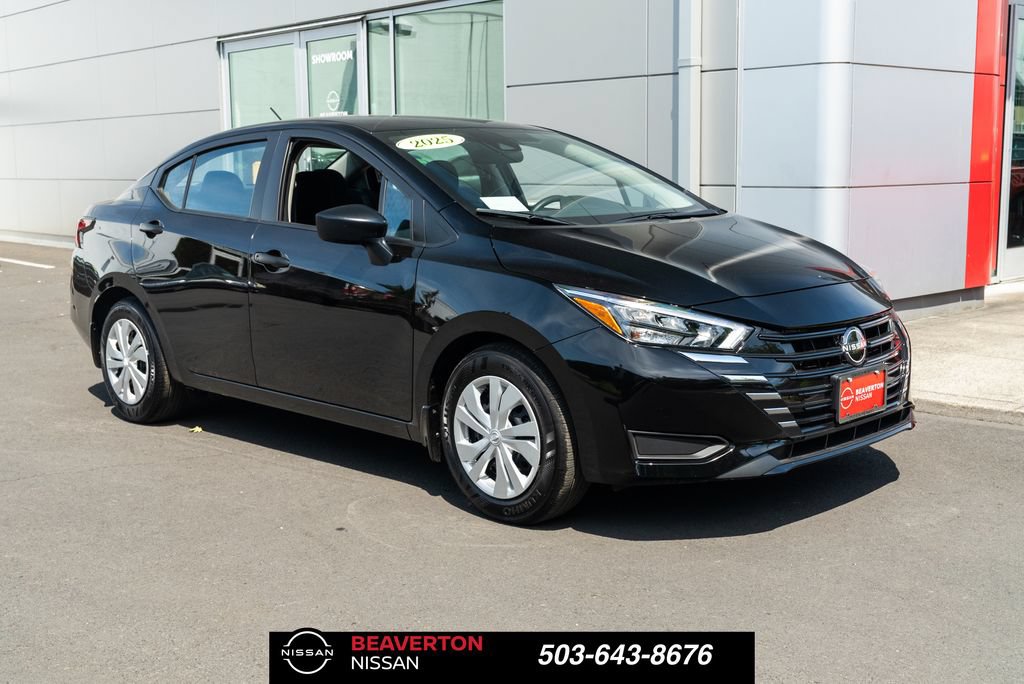 Certified 2025 Nissan Versa S w/ Trunk Package FWD image 1