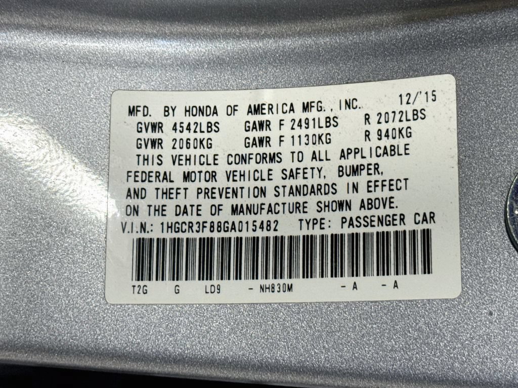 Used 2016 Honda Accord EX-L image 41