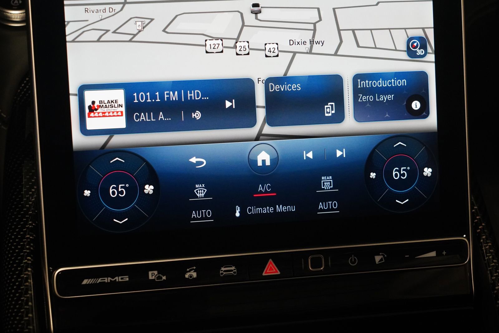 Certified 2024 Mercedes-Benz SL 55 AMG 4MATIC w/ Driver Assistance Package image 30