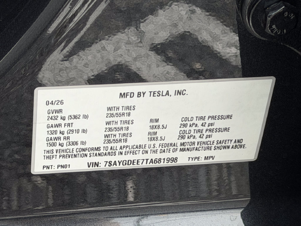 Used 2026 Tesla Model Y Long Range AWD/4WD image 10