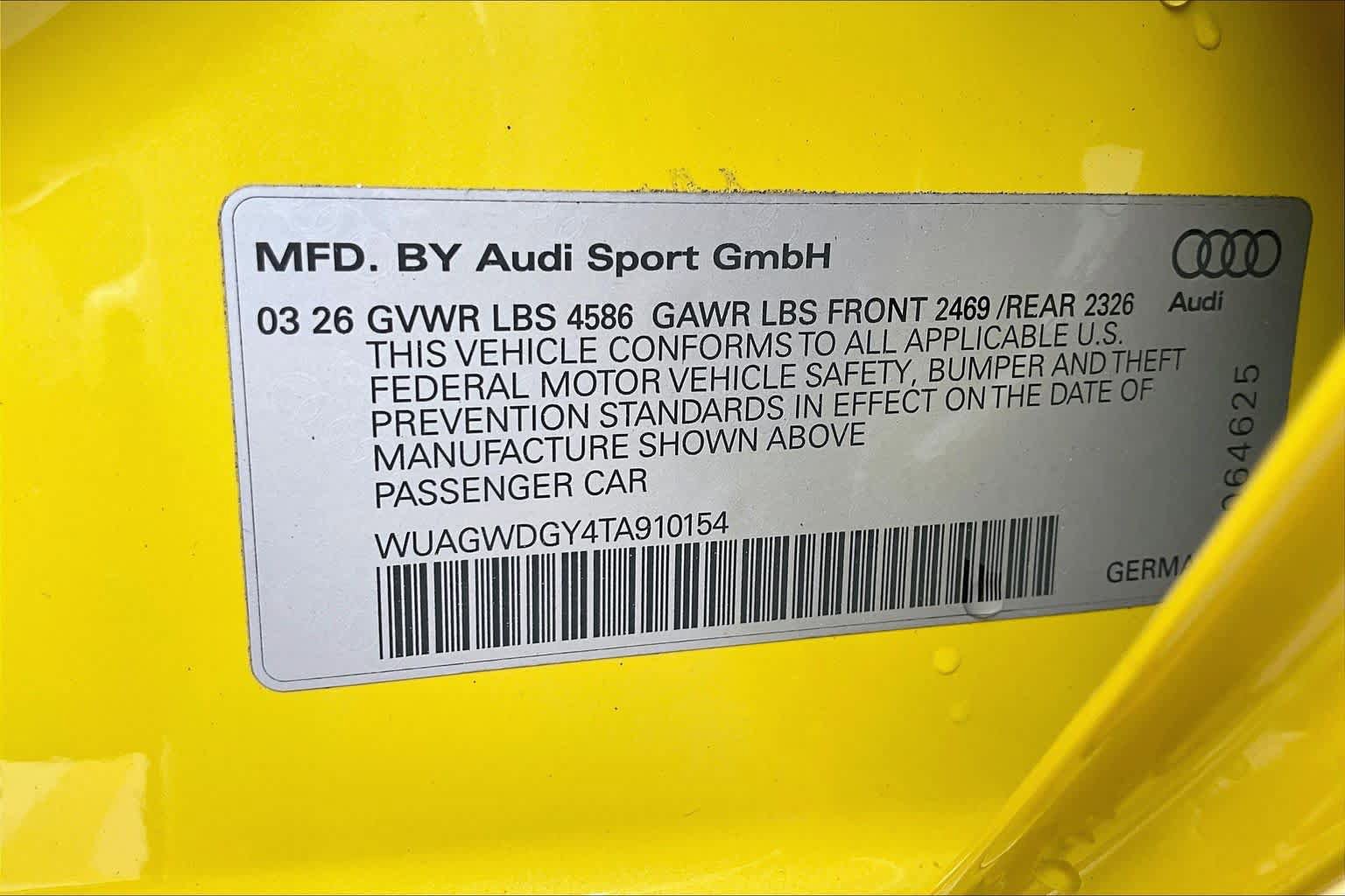 New 2026 Audi RS 3 AWD/4WD image 18