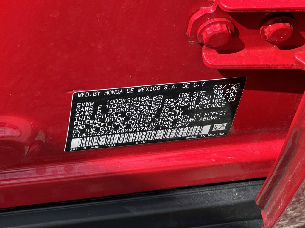 Certified 2025 Honda HR-V Sport image 15
