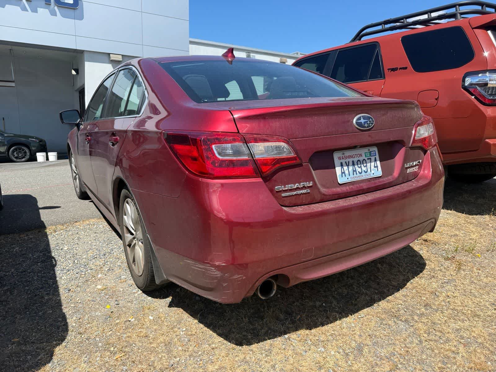 Used 2016 Subaru Legacy 2.5i Premium w/ Protection Package #1 AWD/4WD image 2