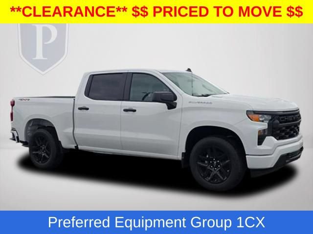New 2026 Chevrolet Silverado 1500 Custom w/ LPO, Dark Essentials Package AWD/4WD image 2