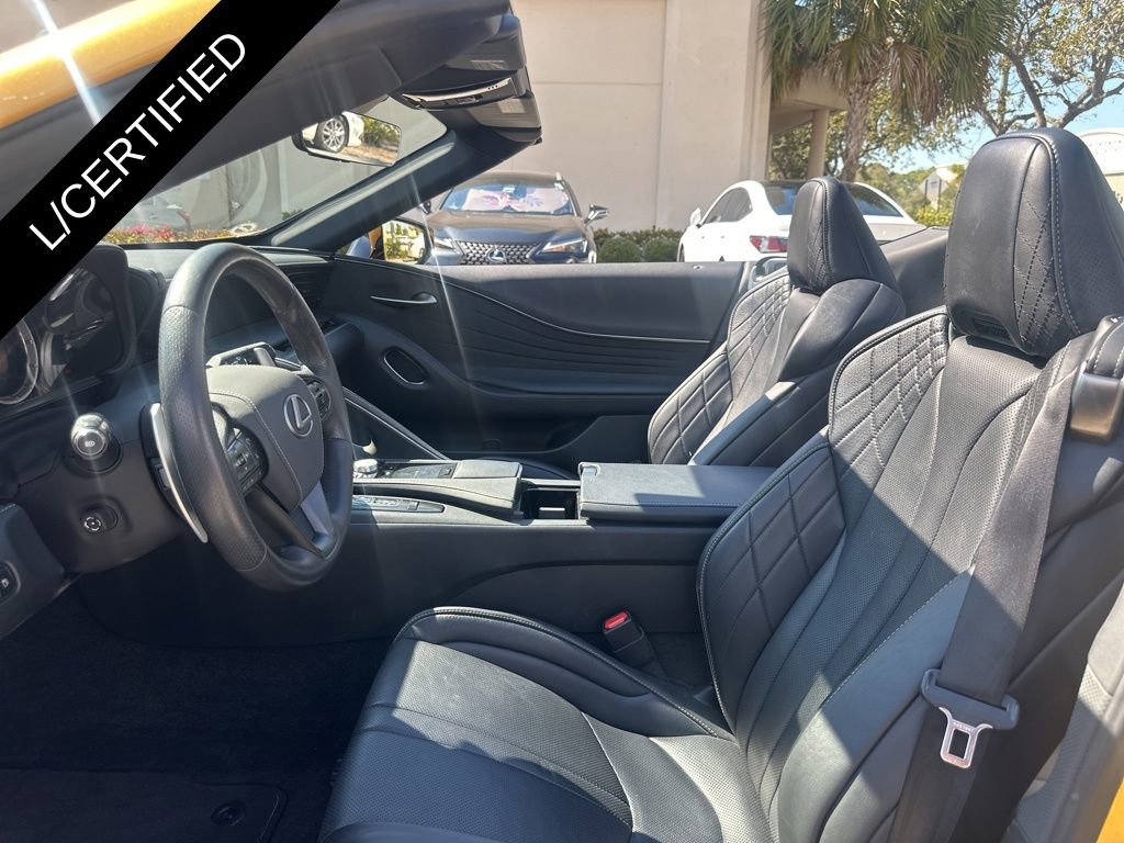 Certified 2021 Lexus LC 500 Convertible w/ Touring Package image 46