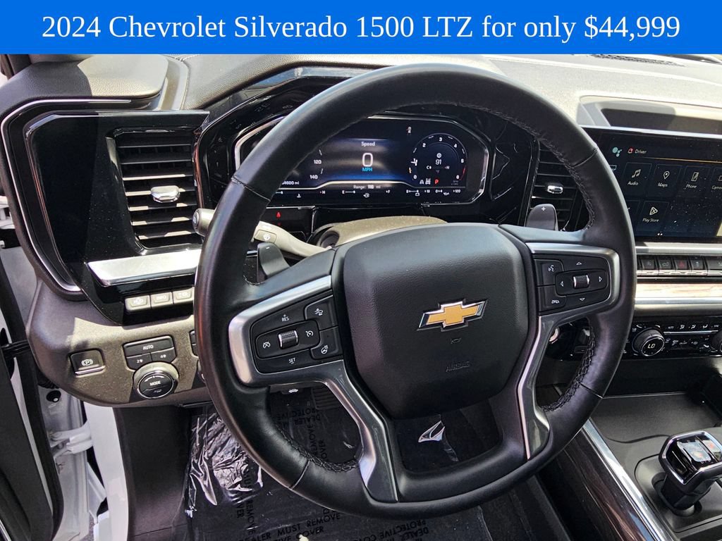 Used 2024 Chevrolet Silverado 1500 LTZ w/ LTZ Premium Package AWD/4WD image 26