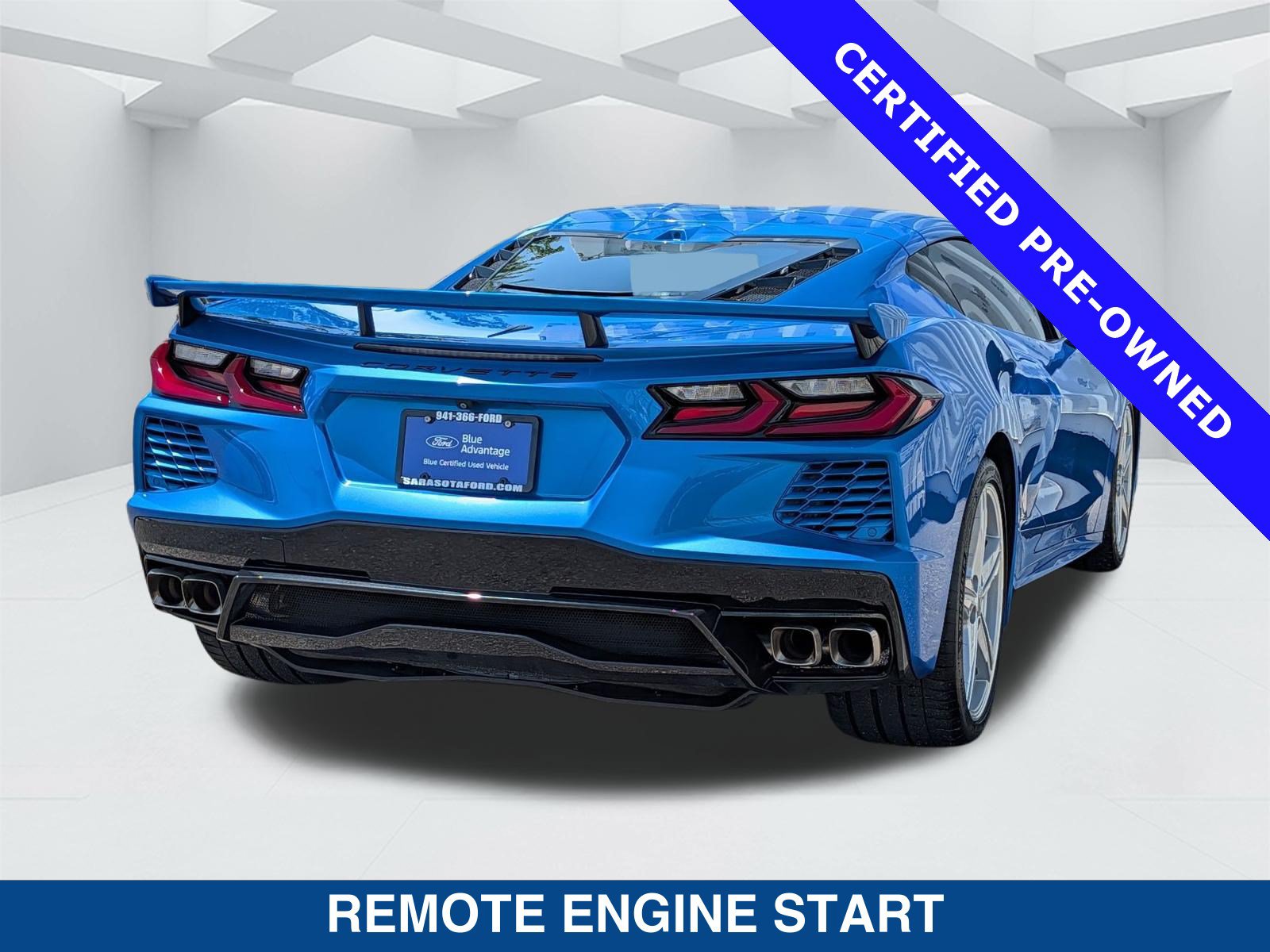 Used 2025 Chevrolet Corvette Stingray Preferred Cpe w/ Z51 Performance Package RWD image 5