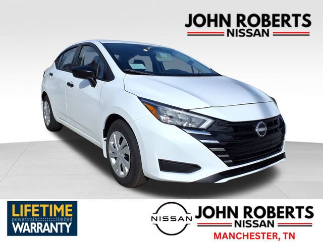 New 2025 Nissan Versa S w/ Trunk Package