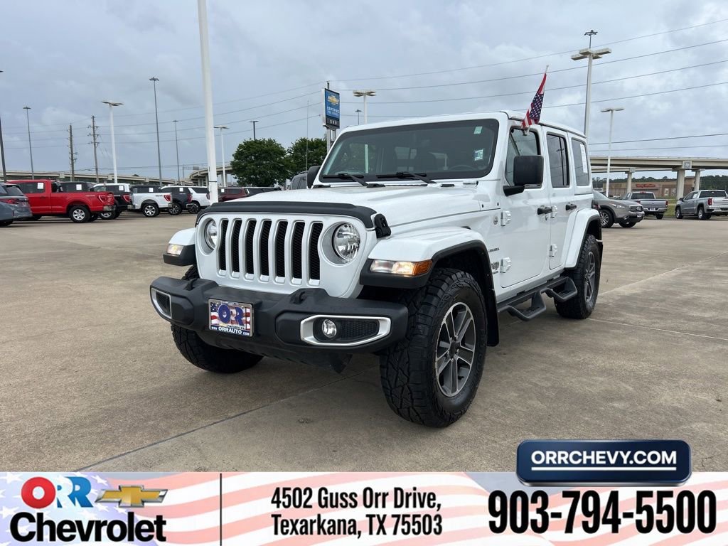 Used 2023 Jeep Wrangler Sahara w/ Cold Weather Group image 1