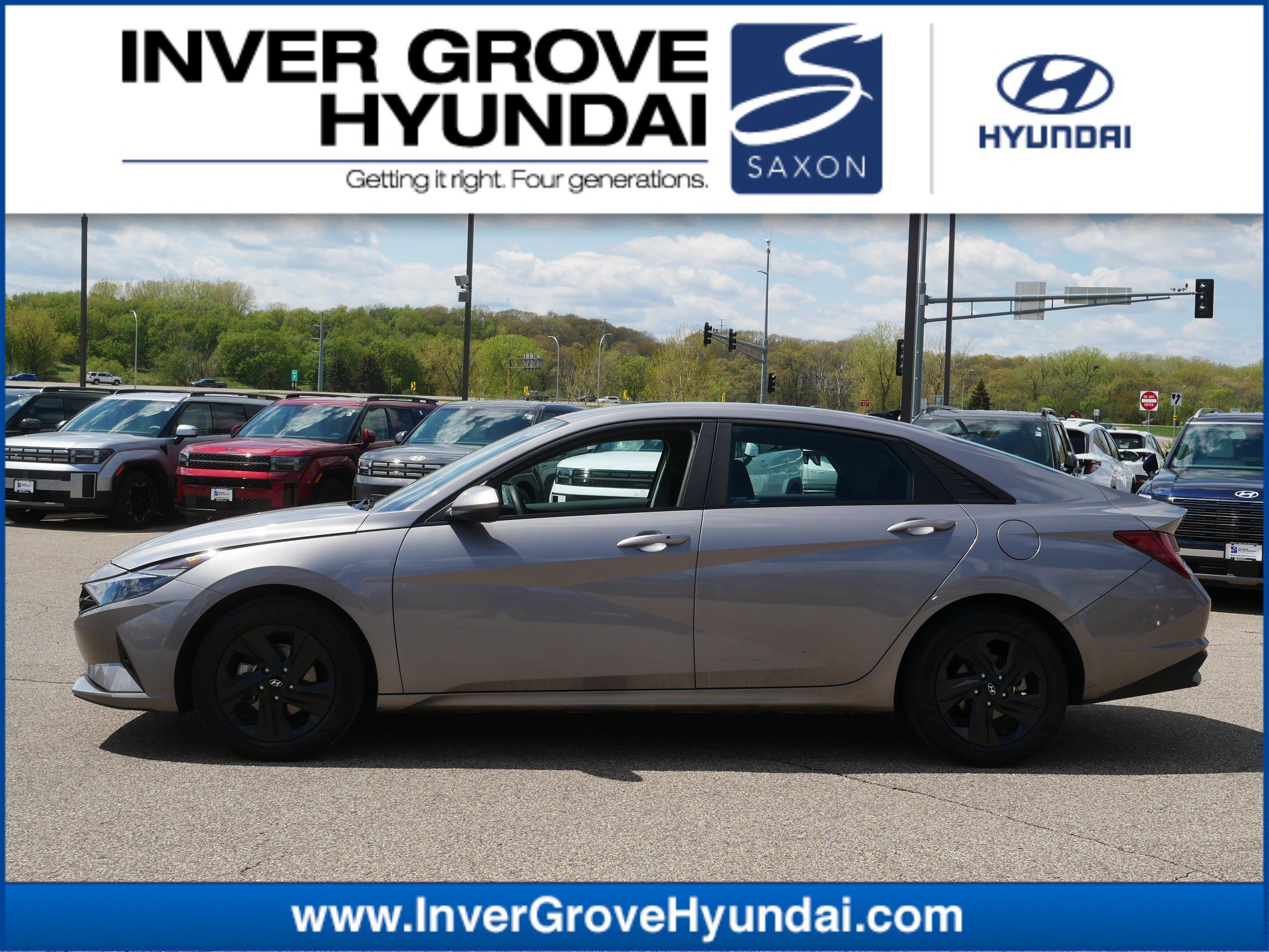 Used 2023 Hyundai Elantra Blue w/ Cargo Package