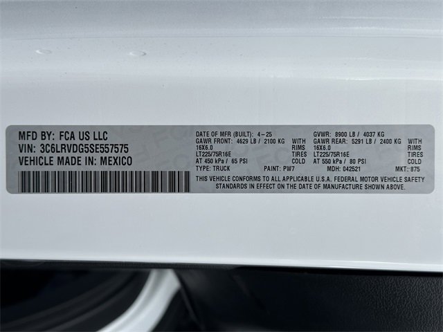 Used 2025 RAM ProMaster 2500 image 41