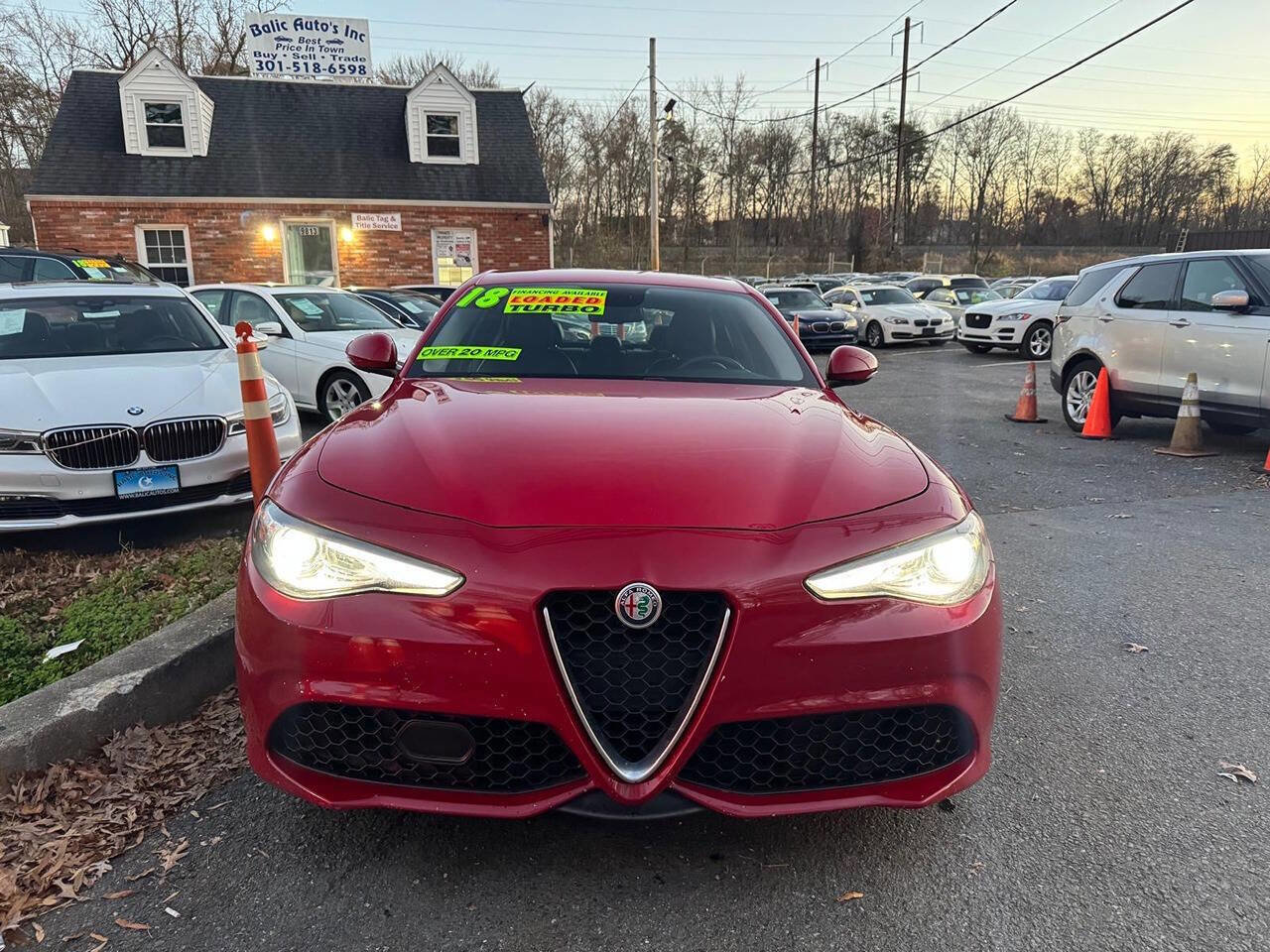 Used 2017 Alfa Romeo Giulia w/ Sport Appearance Package image 2