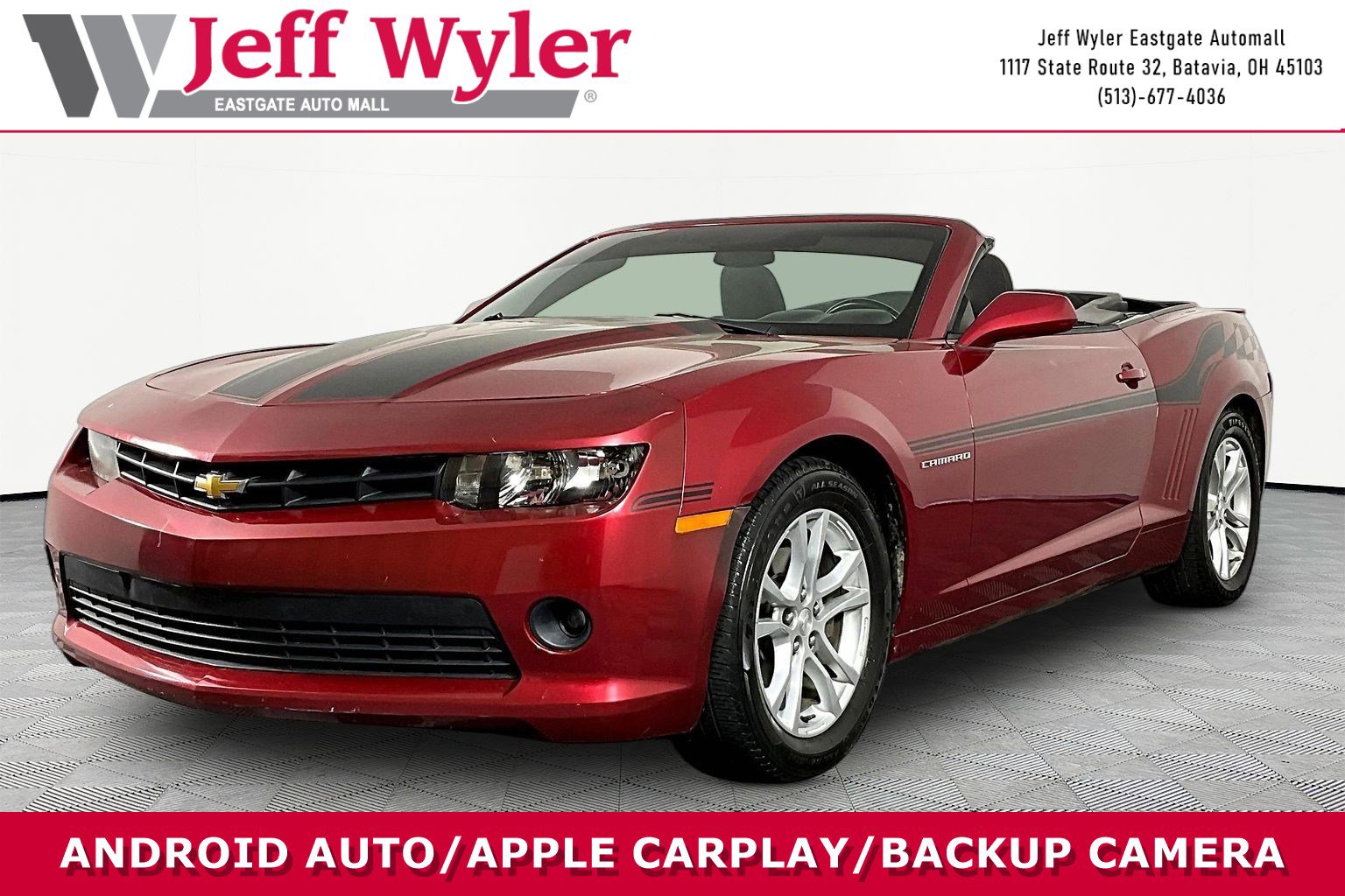 Used 2015 Chevrolet Camaro LT RWD image 1