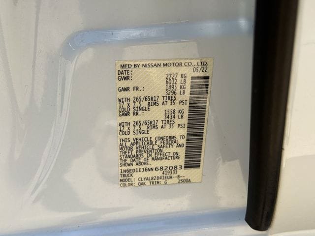 Used 2022 Nissan Frontier SV RWD image 32