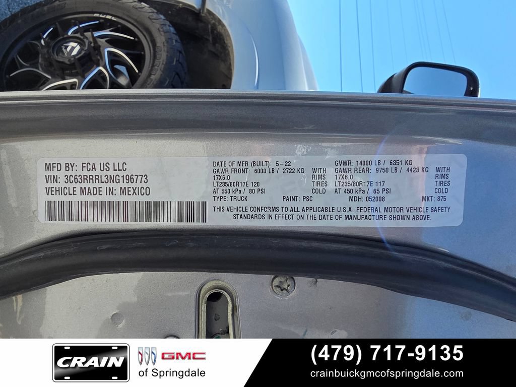 Used 2022 RAM 3500 Limited AWD/4WD image 30