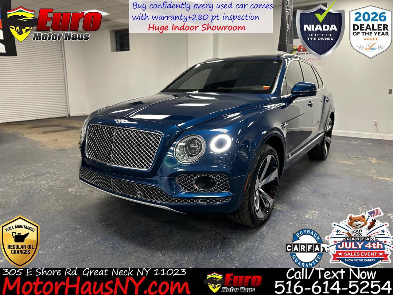 Used 2018 Bentley Bentayga AWD/4WD image 1