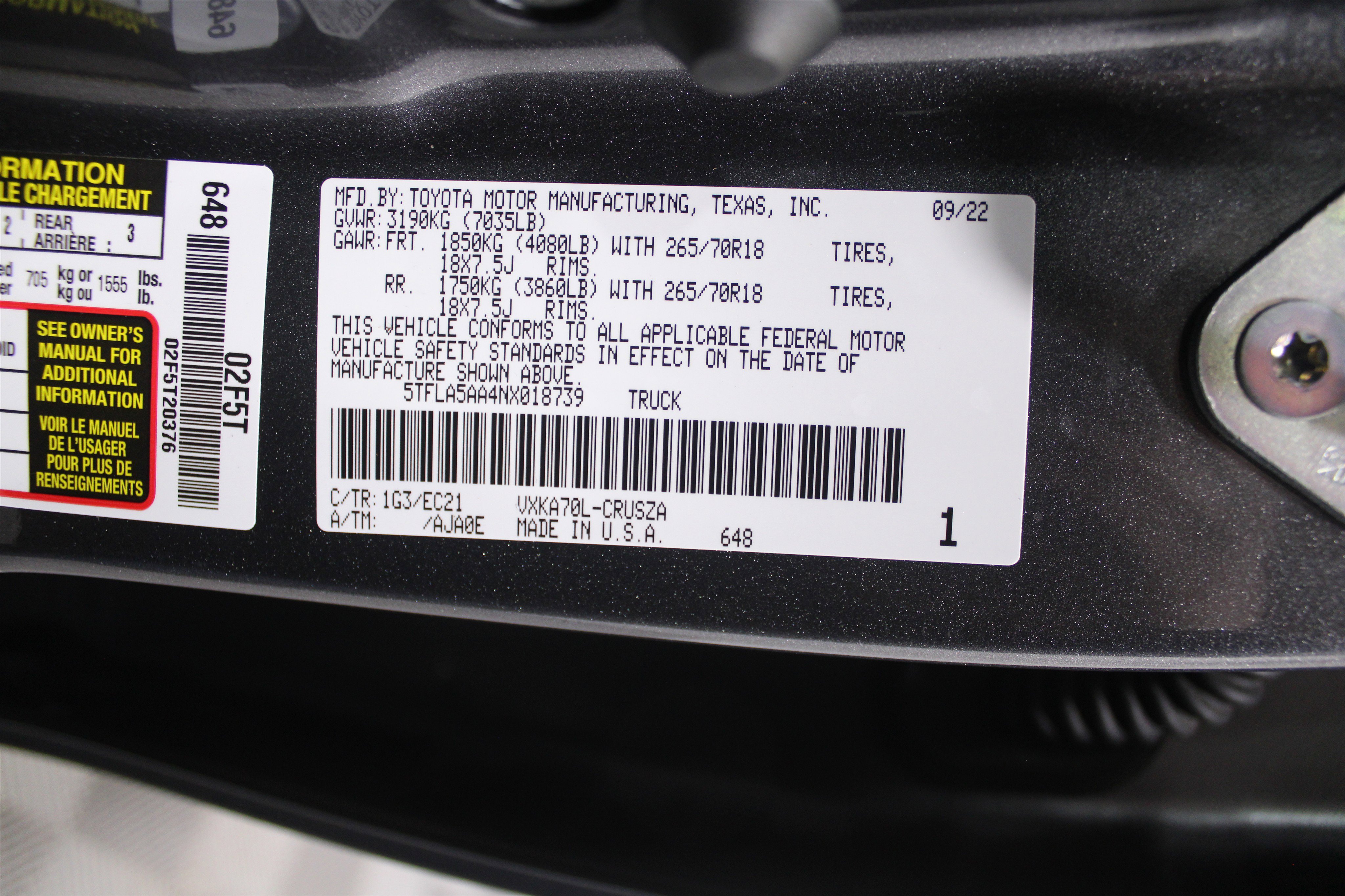 Used 2022 Toyota Tundra SR5 image 37