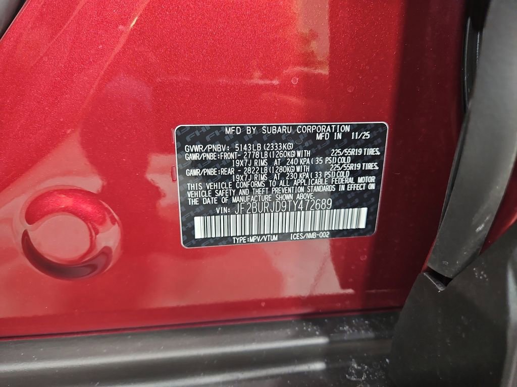 New 2026 Subaru Outback Touring XT image 29